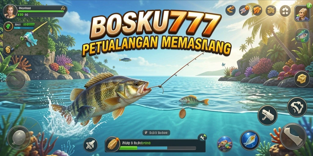Tangkapan ikan yang menakjubkan dalam gameplay BOSKU777.