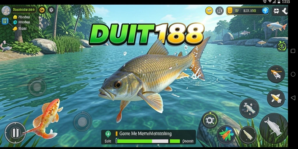 Tangkapan ikan seru dalam permainan DUIT188.