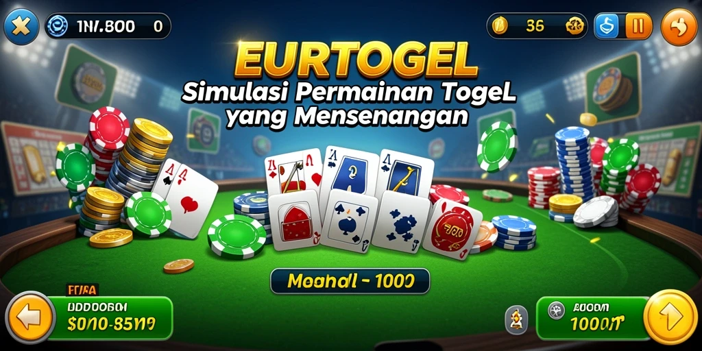 Tampilan gameplay Simulation yang menarik dari EUROTOGEL.