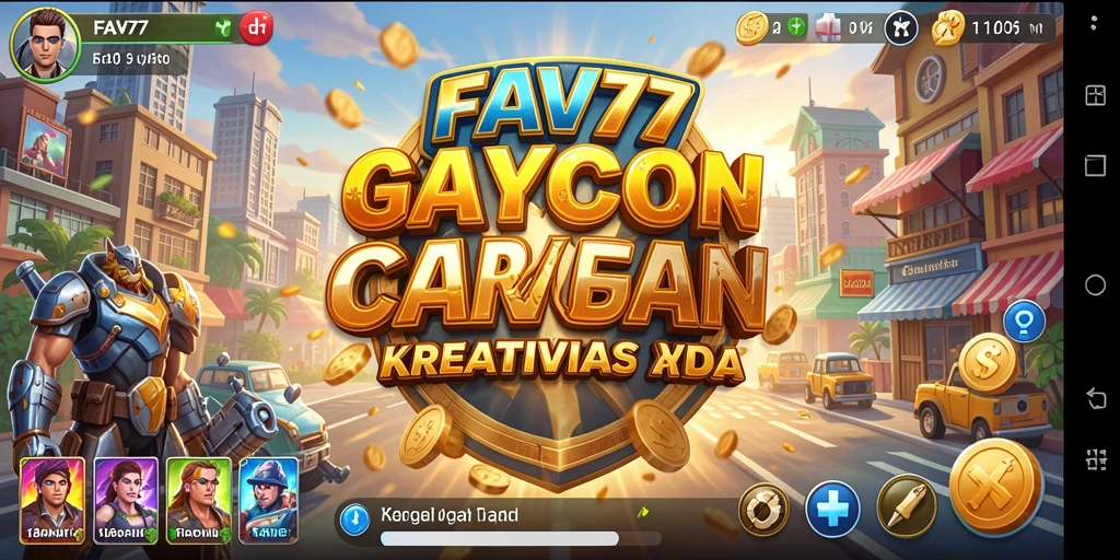 Tampilan gameplay FAV77 yang menggugah semangat bermain.