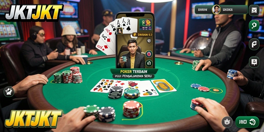 Tampilan gameplay seru dari aplikasi JKTJKT yang sedang dimainkan.