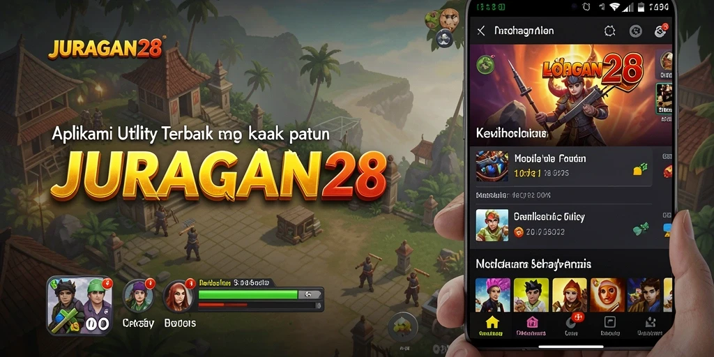 Screenshot aplikasi JURAGAN28 menunjukkan fitur pengingat dan manajemen data.