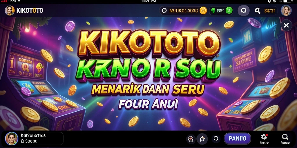 Tampilan gameplay KIKOTOTO yang seru dan mengasyikkan.