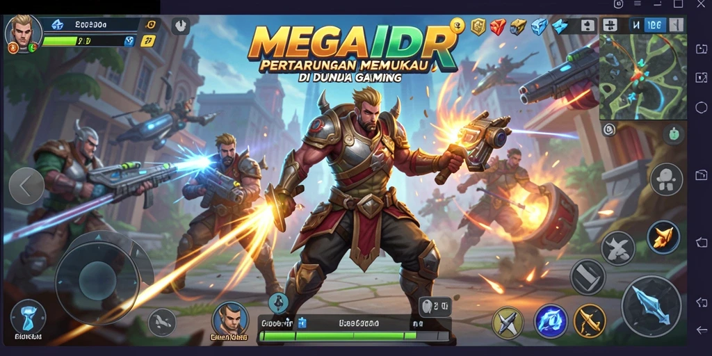 Gameplay Fighting yang mendebarkan di MEGAIDR.