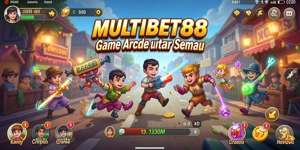 Screenshot gameplay MULTIBET88 menampilkan keseruan permainan Arcade.
